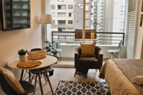HOM I Inmejorable Studio 2PAX con Terraza Santiago